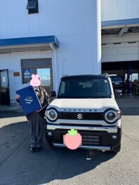 新車ハスラーご納車です♪